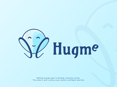 Hugm-e | Shop Loungewear Online apparel brand clothes clothes shop concept fashion hug identity logo loungewear online shop shop symbol wear