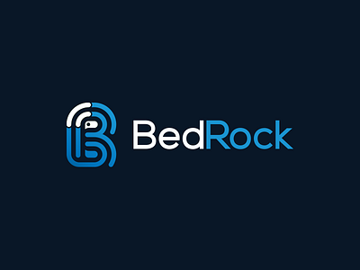 BedRock - Network Consultants branding consultants icon icons identity logo mark monogram network consultants portfolio symbol typography