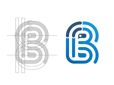 BR - BedRock | Network Consultants branding consultants icon icons identity logo mark monogram network consultants portfolio symbol typography