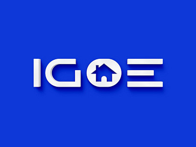 IGOE home group brand branding home home group house icons identity logo logotype mark real estate