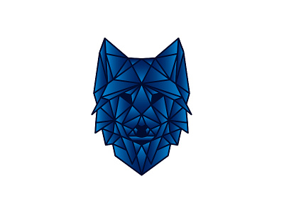 Geometric Wolf | CrossFit Gym animal art brand branding crossfit design fitness geometric geometric art gym identity illustraion logo minimal minimalism minimalist wolf