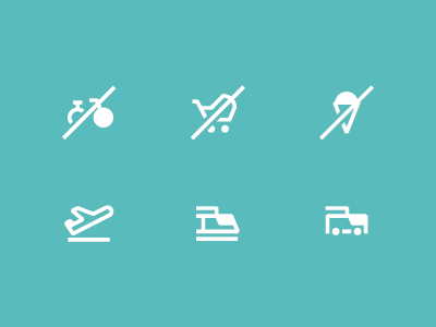 Pictograms from MA diploma project.