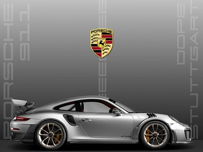 PORSCHE 911 PR001 911 branding carrera design dope figma graphic design illustration logo porsche porsche911 poster poster design posters design stuttgart typography ui vector