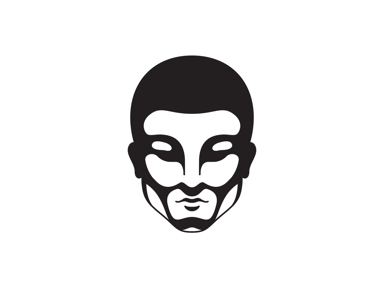 Serious Man Logo by Joeragan Design on Dribbble