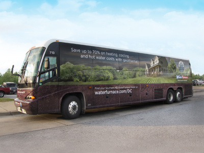 WaterFurnace Bus Wrap