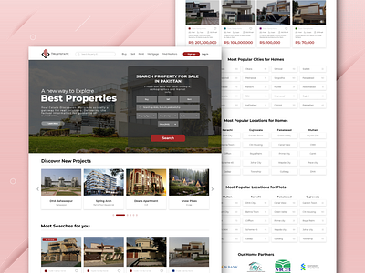 Real Estate Web Landing Page