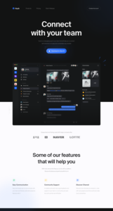 Hush · Messaging App Landing Page by Satria Nayottama for Pickolab ...