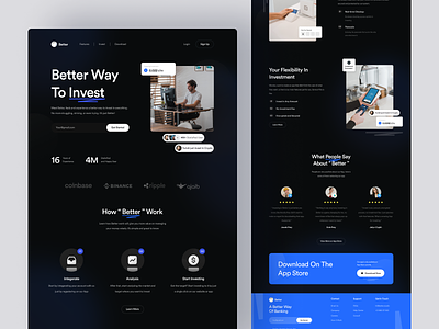 Better · Investment Landing Page