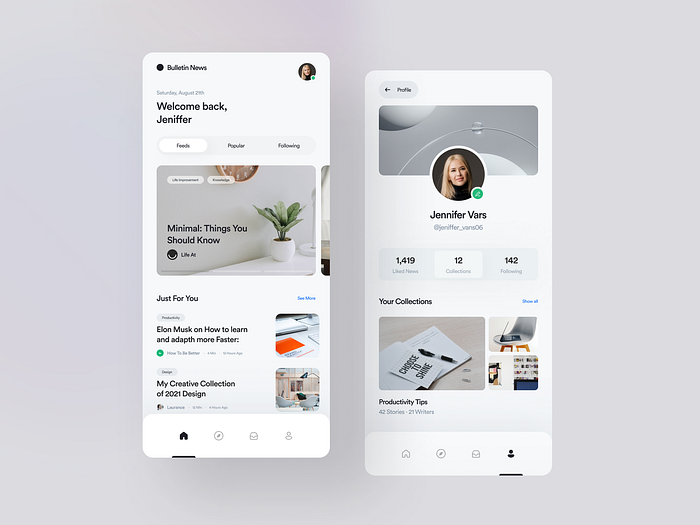 Bulletin News · Articles and News Reading App by Satria Nayottama for ...