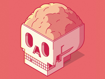 ISOMETRIC SKULL