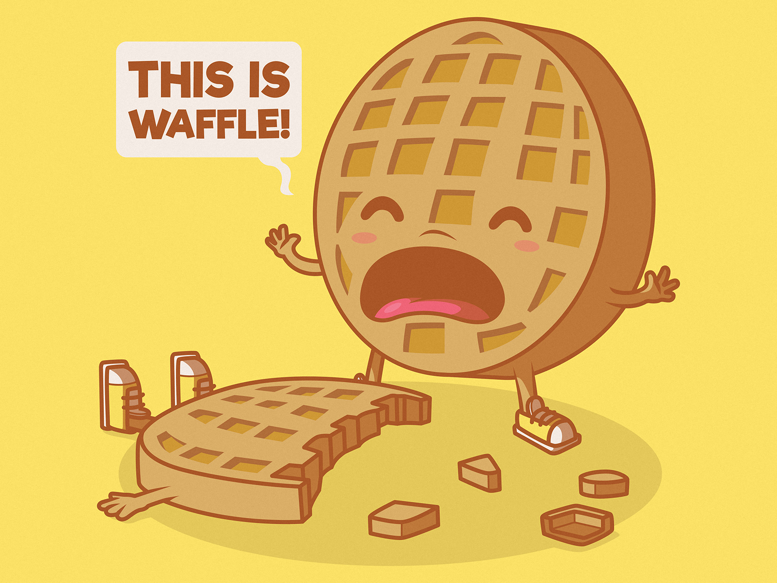 So Waffle! by Pedro Fernandes on Dribbble