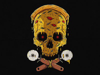 Skull Pizza!