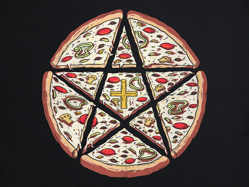 Pentagram Pizza by Pedro Fernandes on Dribbble