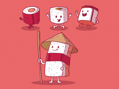 Sushi Characters