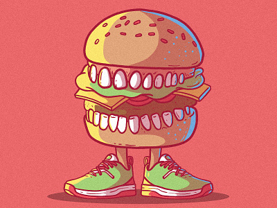 Are you Hungry? art branding cartoon character colors comics cool design food funny graphic icon illustration inspiration logo shirt style ui vector work