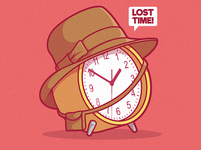 Lost Time! branding character colors comics cool design funny graphic illustration inspiration logo shirt vector work