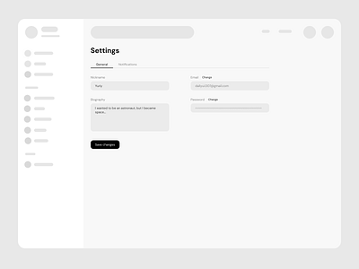 #DailyUI: 007 / Settings 007 dailyui design settings ui