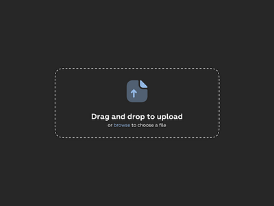 #DailyUI: 031 / File Upload