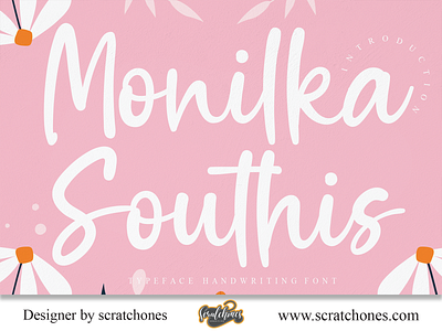 Monilka Southis | Script-Handwriting Font