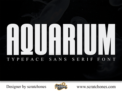 Aquarium | Serif Font Creative dafont handwritten