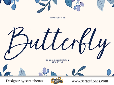 Butterfly | Script-Handwriting Font