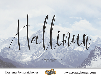 Hallimun | Script-Handwriting Font