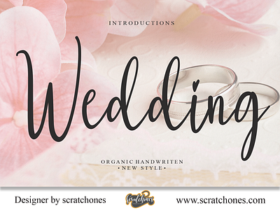 Wedding | Script-Handwriting Font