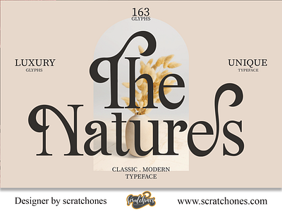 The Nature | Serif Font Creative