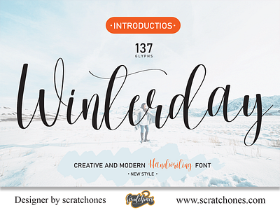 Winterday | Script-Handwriting Font