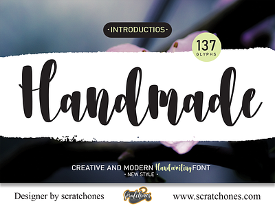 Handmade | Script-Handwriting Font