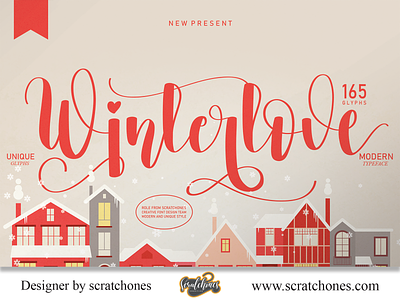 Winterlove | Script-Handwriting Font dafont design download font free font hand-writing handwriting handwritten illustration logo scratchones