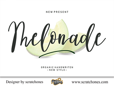 Melonade | Script-Handwriting Font