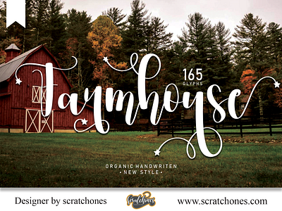 Farmhouse | Script-Handwriting Font