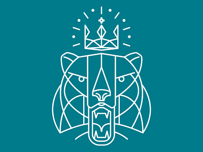 Bear & Crown brand design identity design logotype