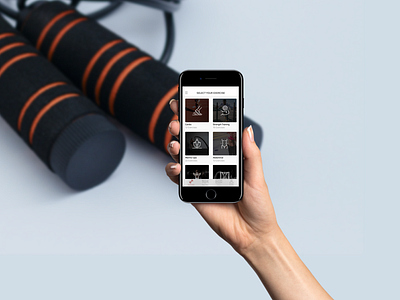 Fitness Tutorial App | Concept