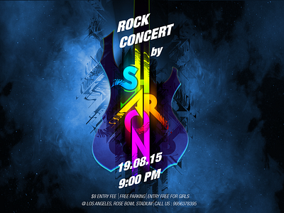 Rock Concert Logo by Pixel Ninja on Dribbble