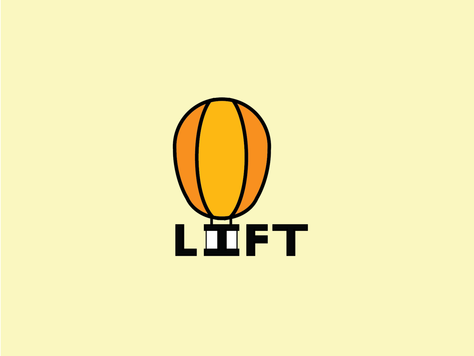 Logo Challenge Day-2 , prompt- Hot air balloon (Lift) by Kanishk Singh ...