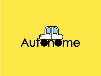 Logo Challenge Day-5 , prompt- Driverless car(Autonome)