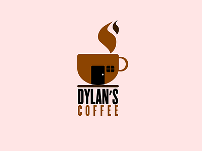 Logo Challenge Day-6 , prompt- Coffee shop adobeillustrator branding dailylogochallenge design figma graphic design illustration logo logodesign vector