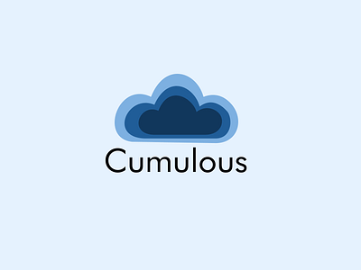 Logo Challenge Day-14 , prompt- Cloud Computing (Cumulous) adobeillustrator branding dailylogochallenge design figma graphic design illustration logo logotype vector