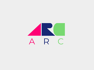 Logo Challenge Day-17 , prompt- Geometrical (arc) adobeillustrator branding dailylogochallenge design figma graphic design illustration logo logotype vector