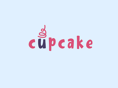 Logo Challenge Day-18 , prompt- cupcake branding dailylogochallenge design graphic design illustration logo vector