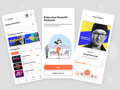 Podcast App - Mobile appfor podcasts & Music