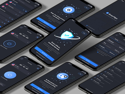 smart vpn app design