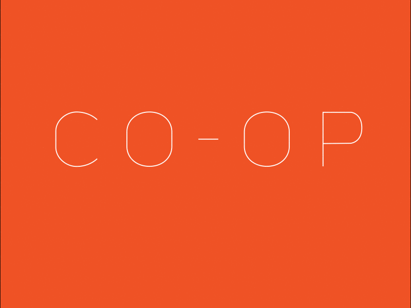 CO-OP Logo Animation 3d animation logo shading
