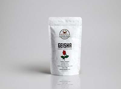 Geisha Coffee Packaging Design adobe photoshop coffee coffee label coffee packaging coffee packing coffee sticker design graphics deisgn packaging deisgn product packaging