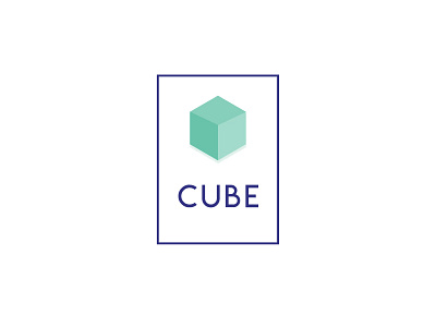 Cube cube geometric logo