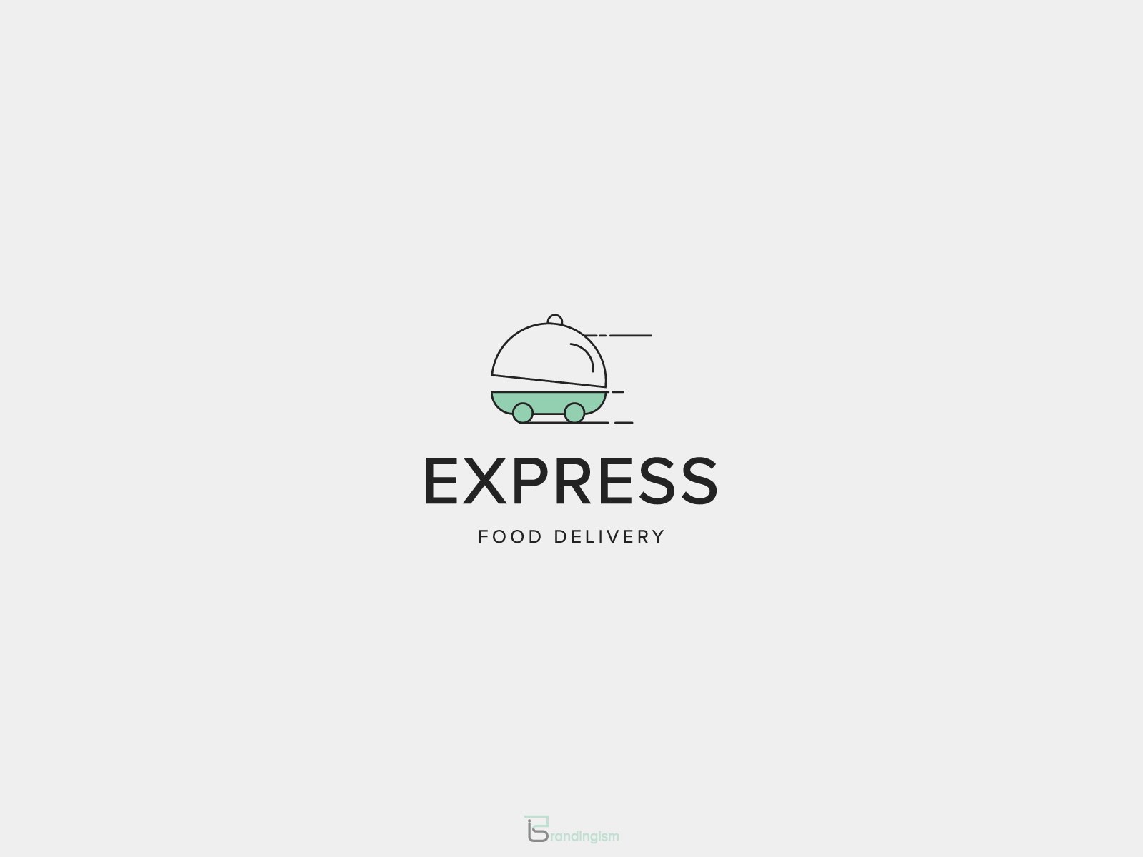 Express Food Delivery Minimal Modern Business Logo Design By Brandingism On Dribbble