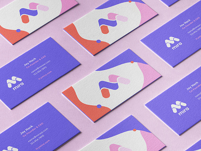 Beauty Search Engine Brand Identity: Business Cards