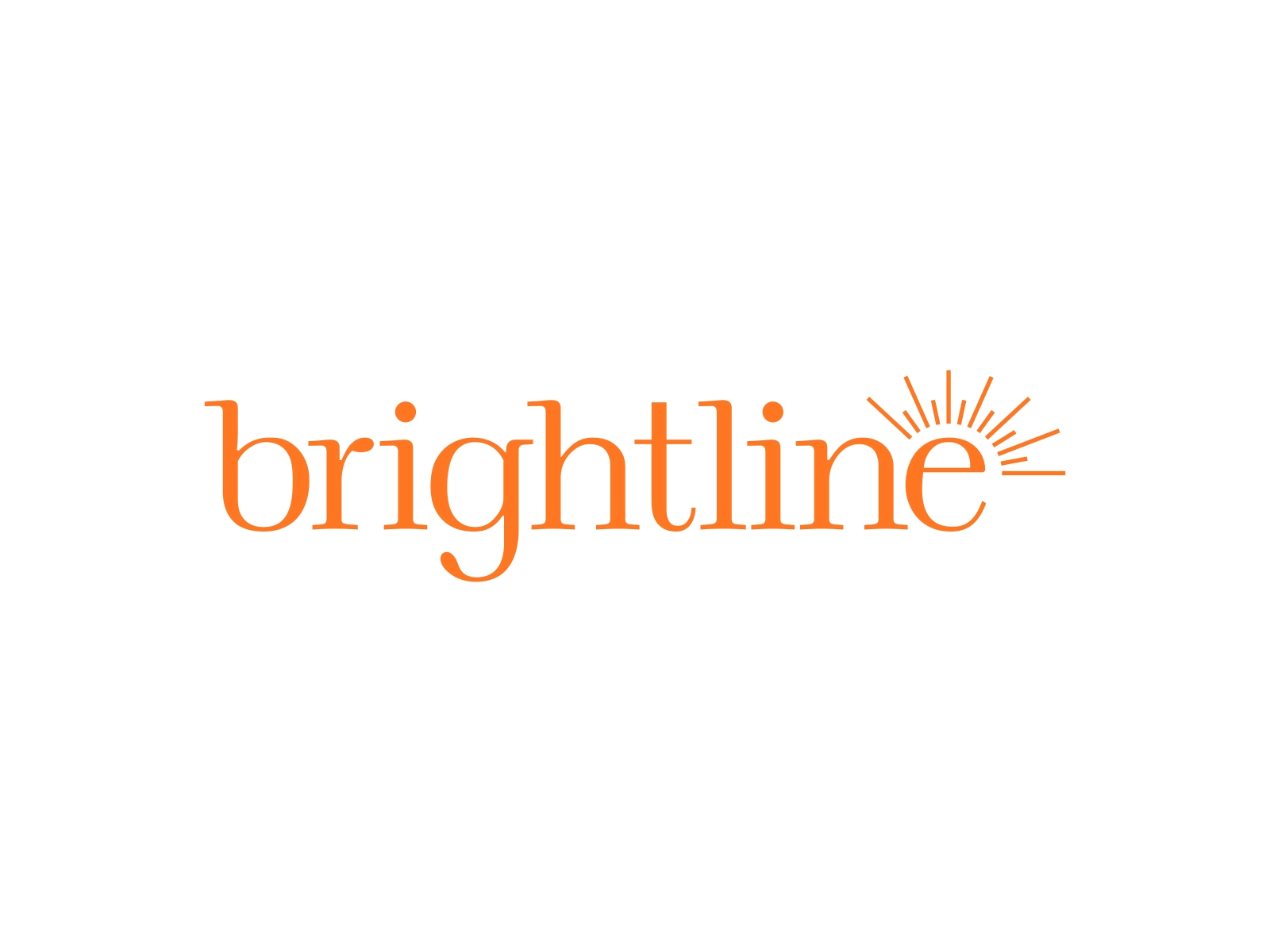 Brightline logo animation brand identity branddesign branding brightline c42d identity logo